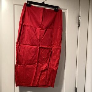 NWT Maeve Size M‎ Skirt Red/Rouge
